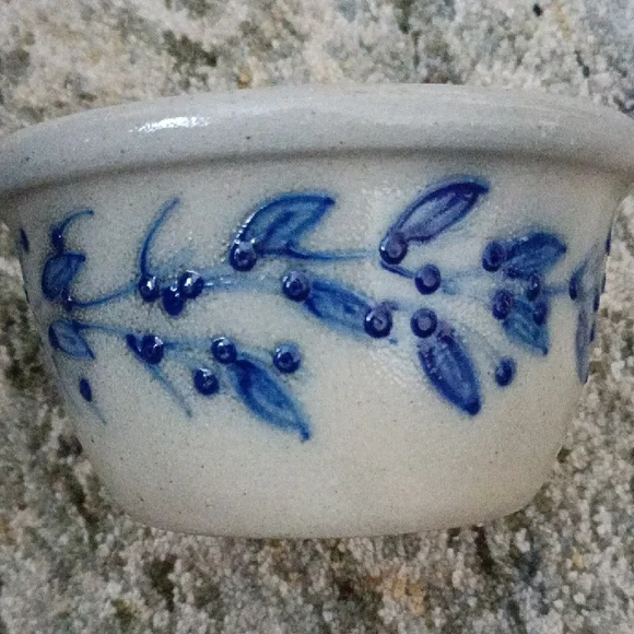 Salmon Falls Pottery Butter Dish W/Lid 2009 Decor By Don Haines - Picture 5 of 10